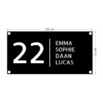 Lumo-naambordje-voordeur